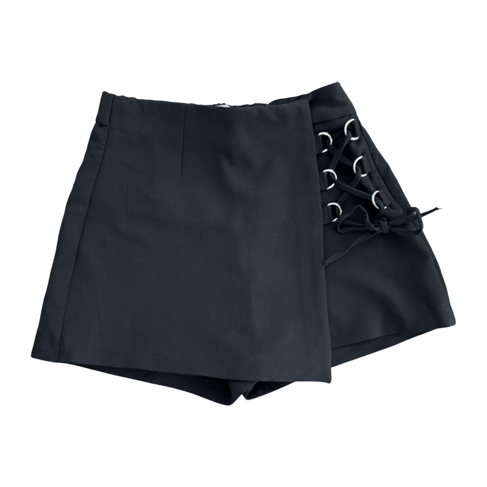 Lace-up Mini Skort
